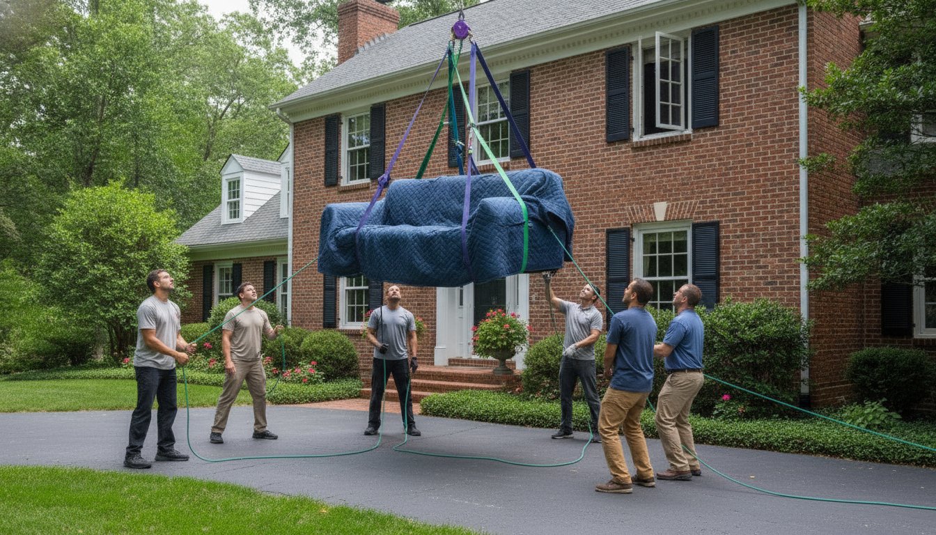 Safe Heavy Furniture Hoisting in Vienna, VA