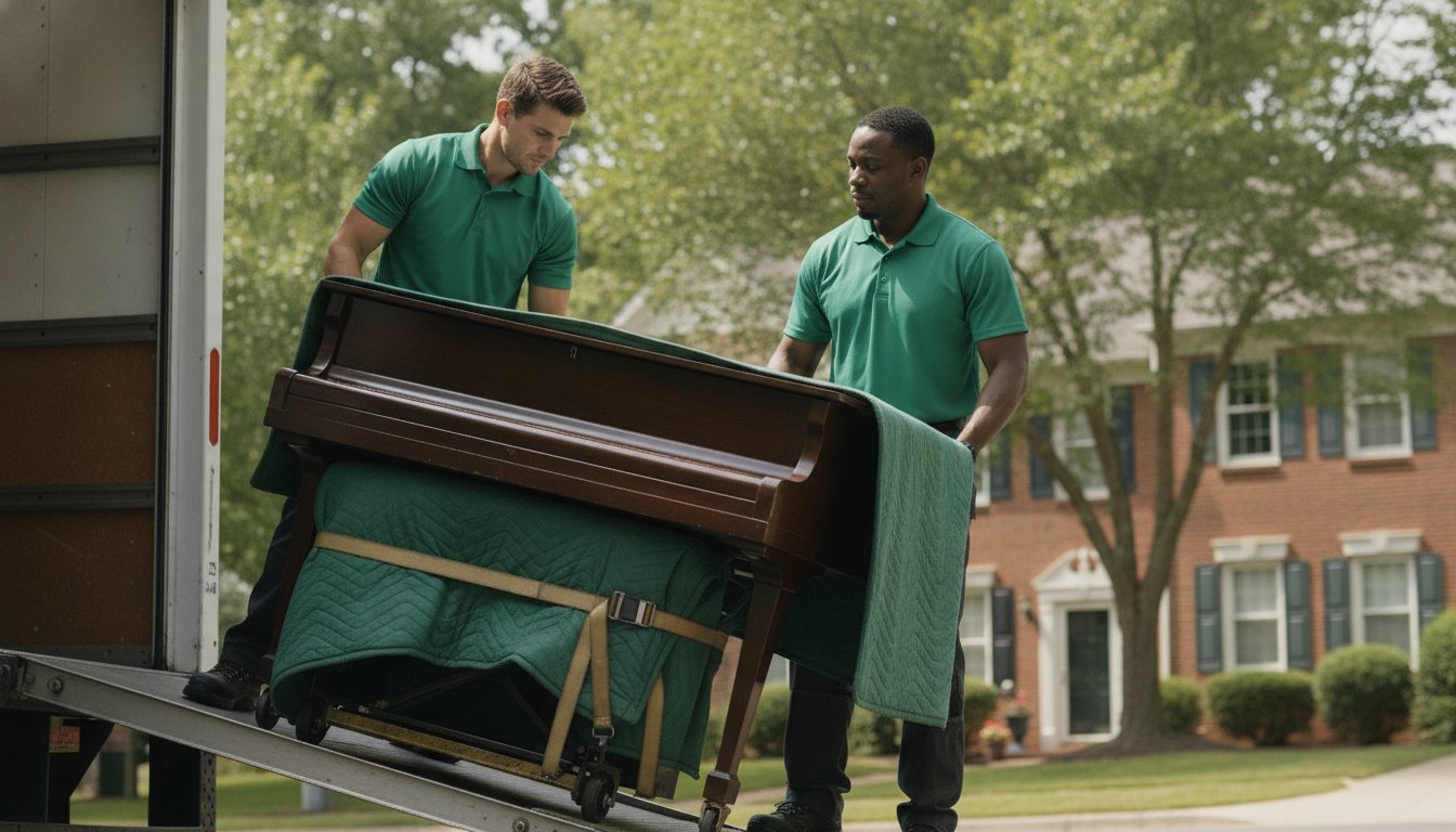 Safe Heavy Furniture Loading & Unloading in Reston