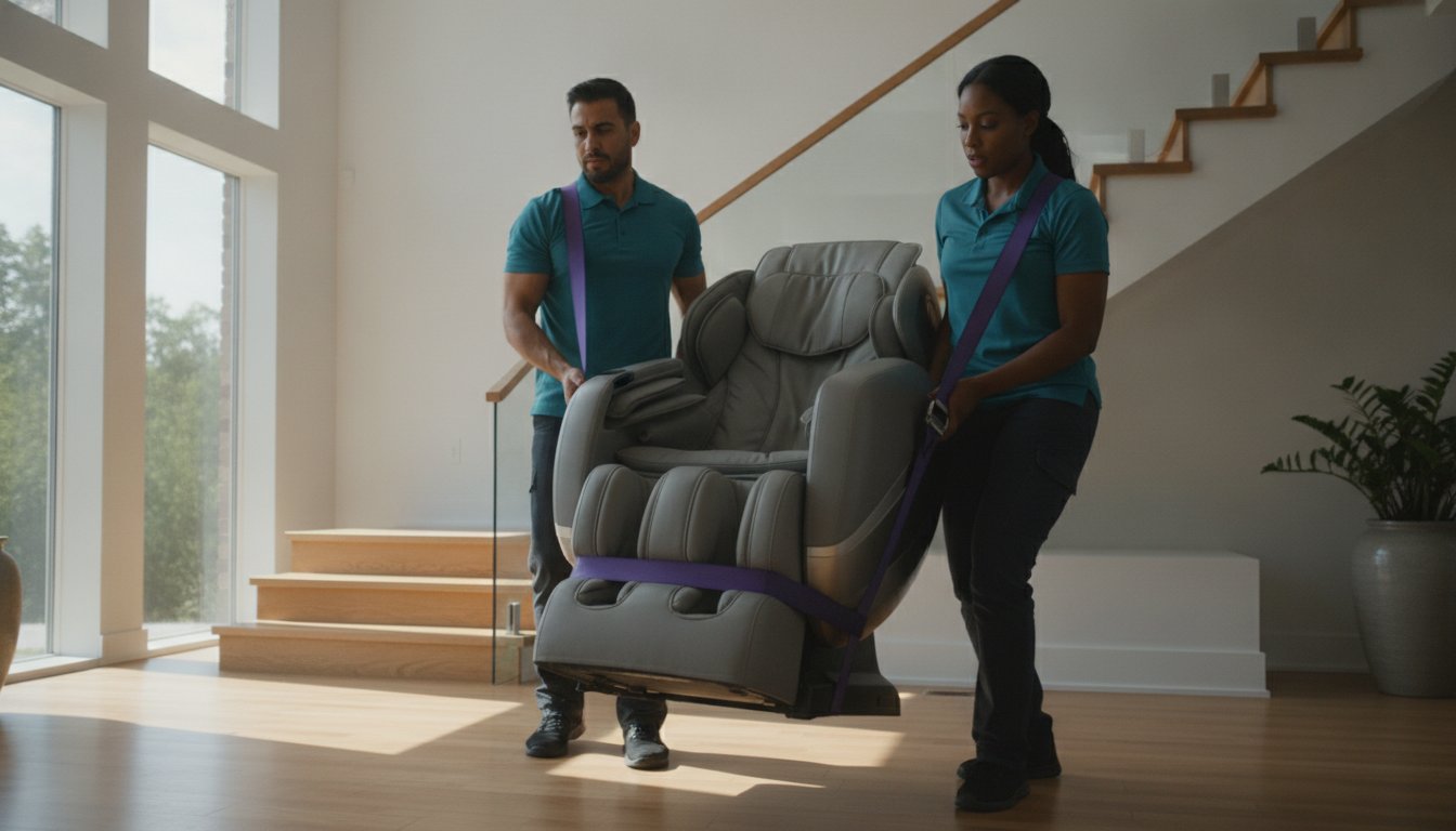 Safe Massage Chair Moving: Expert Aldie Internal Movers