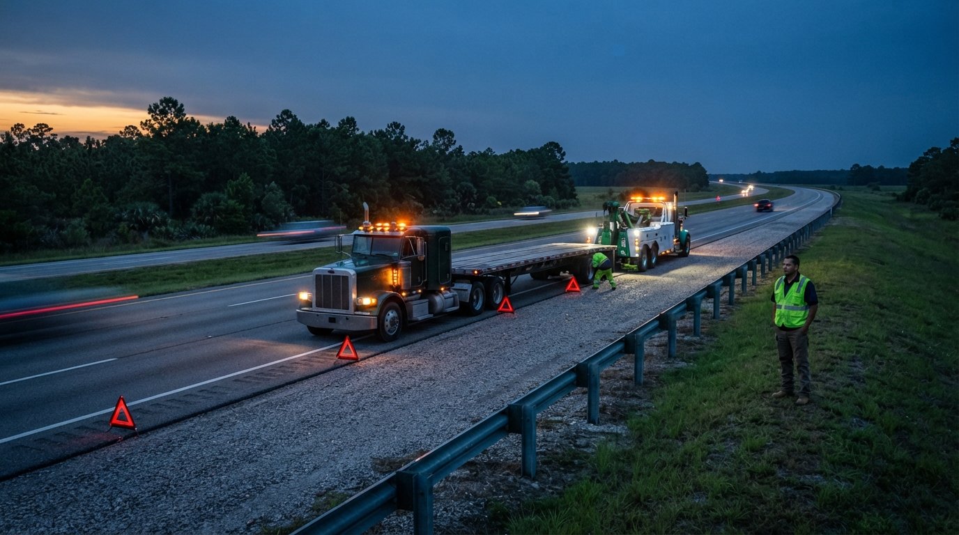 Safe Waiting for Heavy-Duty Towing: Driver's Guide