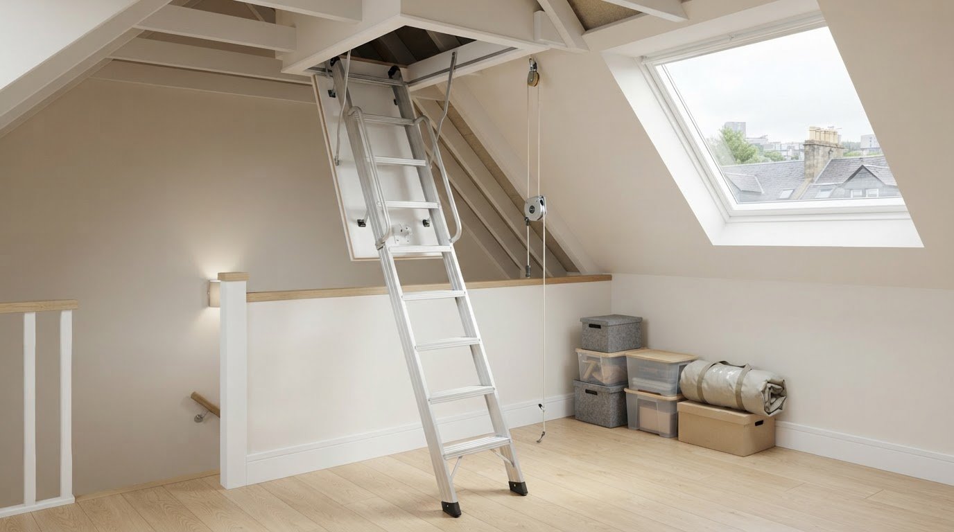 Safest Loft Ladder for Heavy Items: How to Choose the Right Type