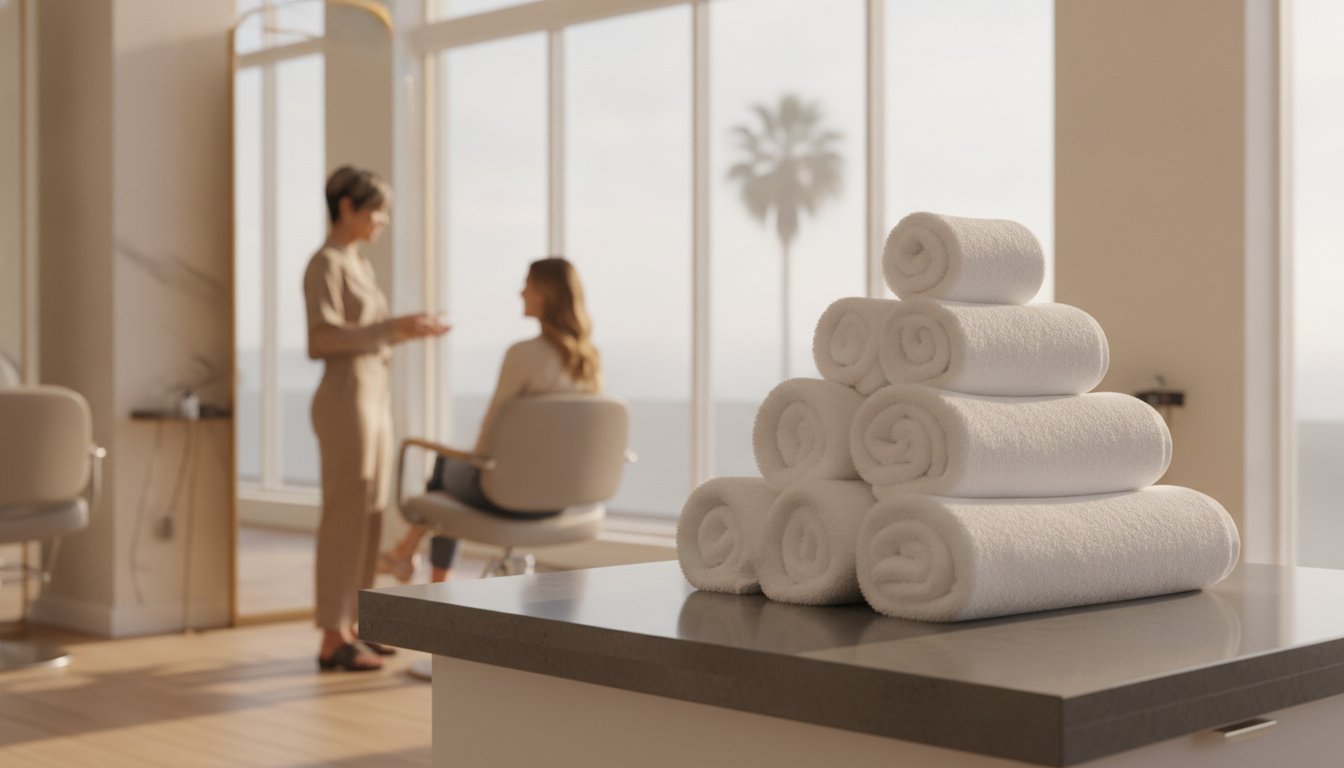 Salon Laundry Services in Los Angeles: Pristine Towels