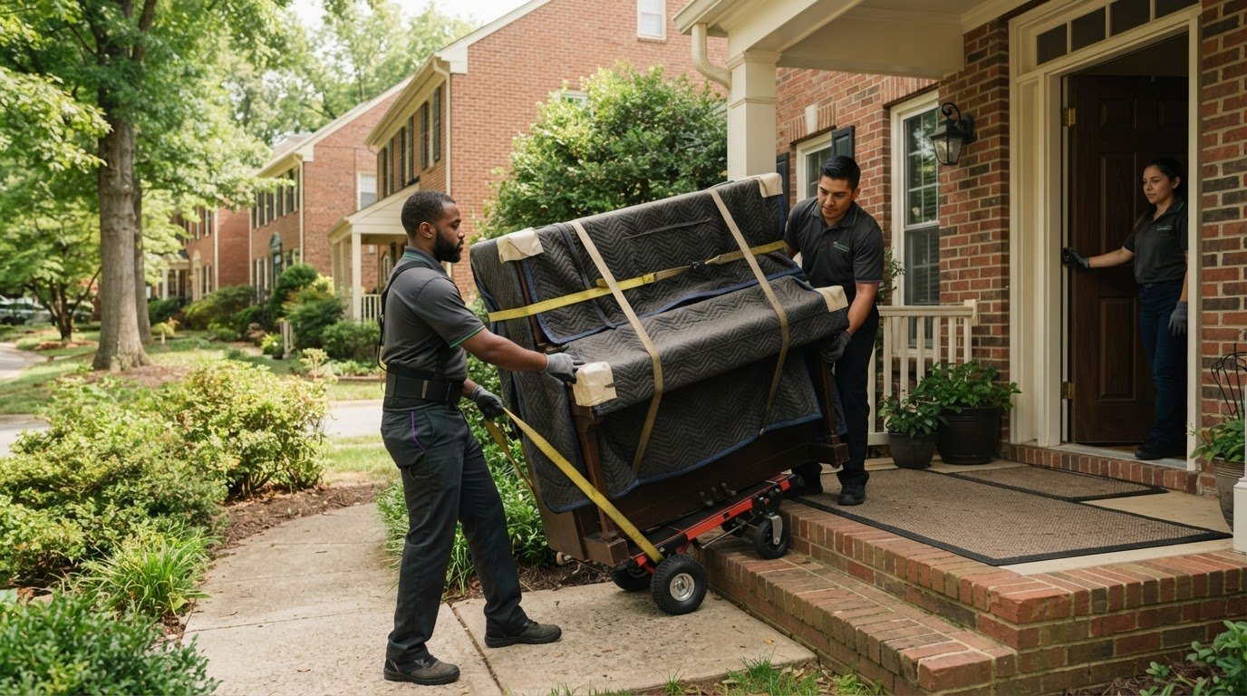 Same Day Heavy Furniture Lifting in Arlington & Fairfax