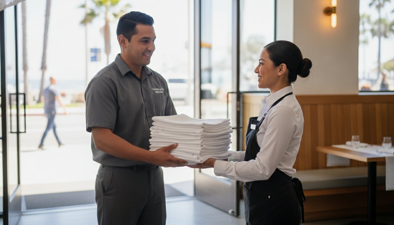 Santa Monica & Venice Restaurant Laundry Service