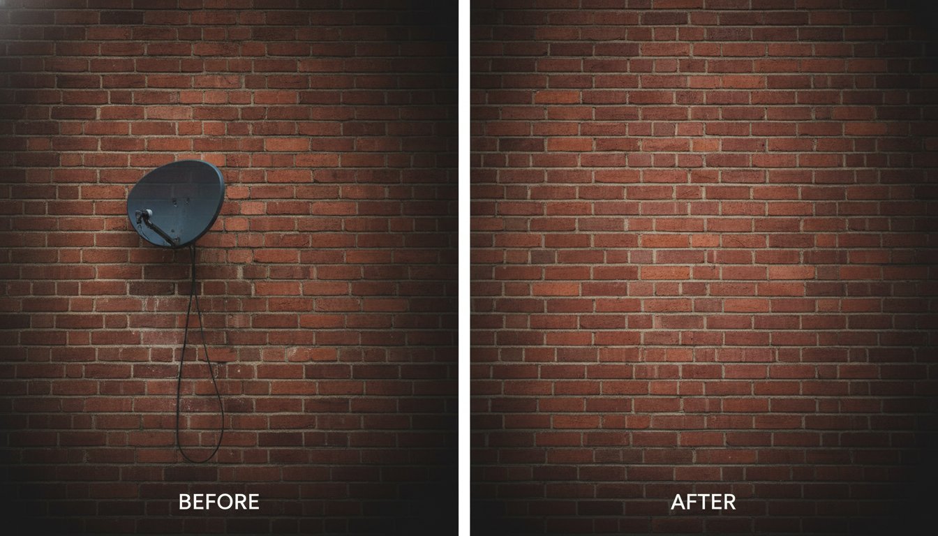 Satellite Dish Removal Cost UK: 2026 Price Guide & Property Restoration
