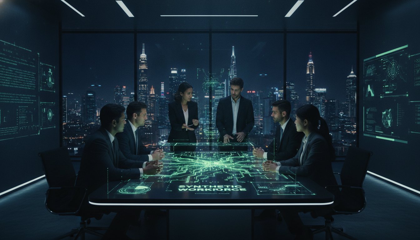 Scaling Generative Artificial Intelligence in Enterprise: The 2026 Shift Toward Synthetic Workforce Reality