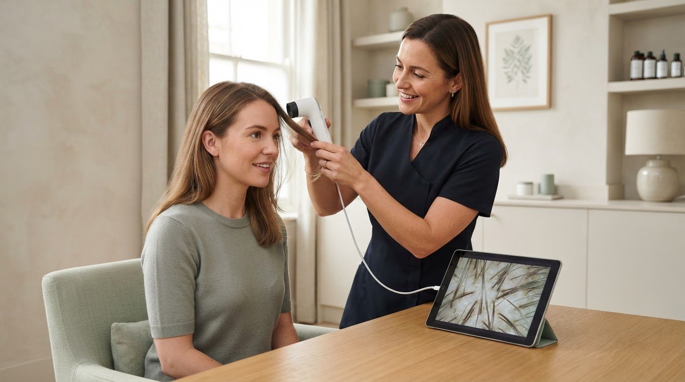 Scalp Analysis: What It Can Show and How It Guides Personalised Care