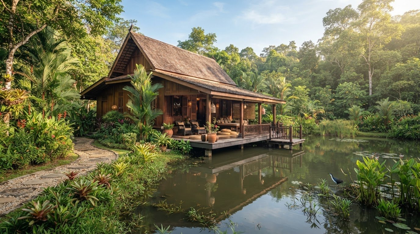 Scenic Pond-View Villa: How to Choose a Restful Nature Stay