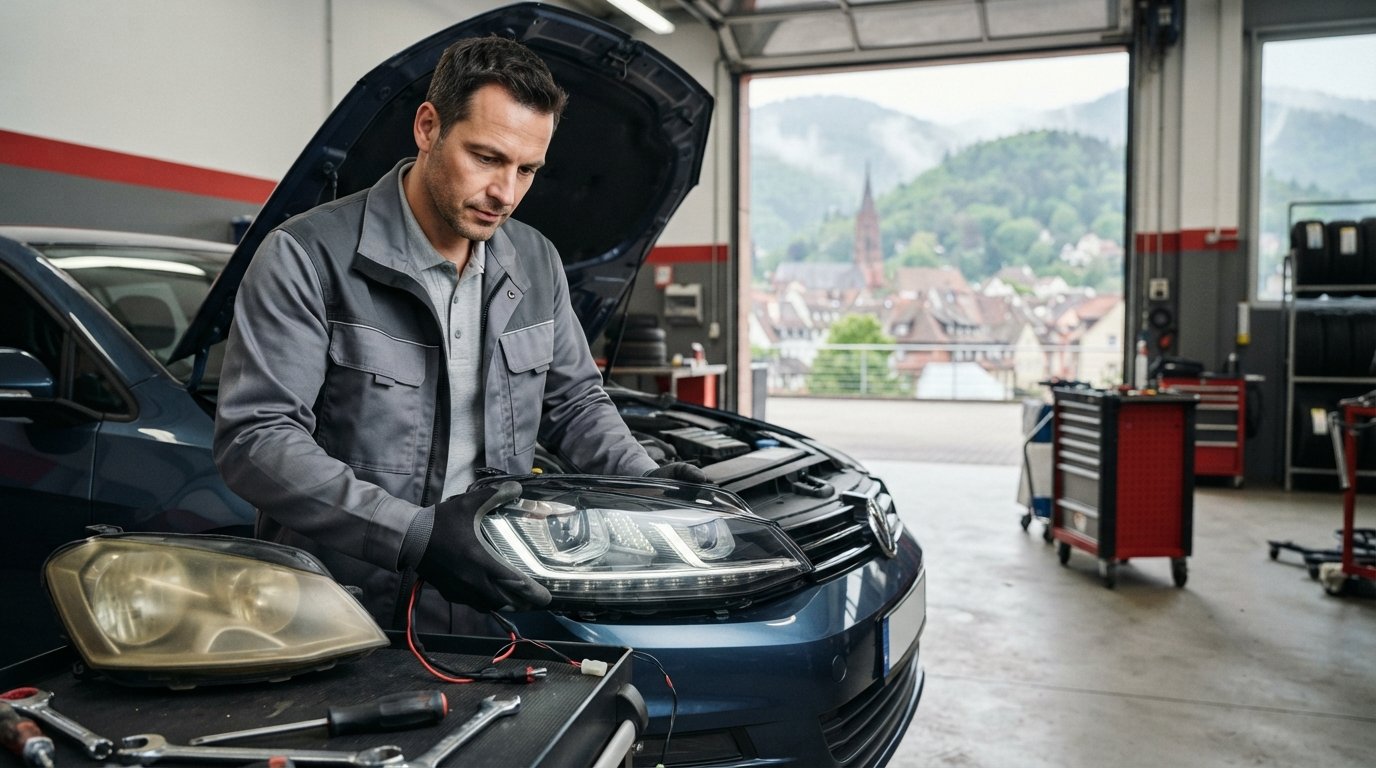 Scheinwerfer tauschen Freiburg im Breisgau: Ihr Experten-Guide für klare Sicht 2026
