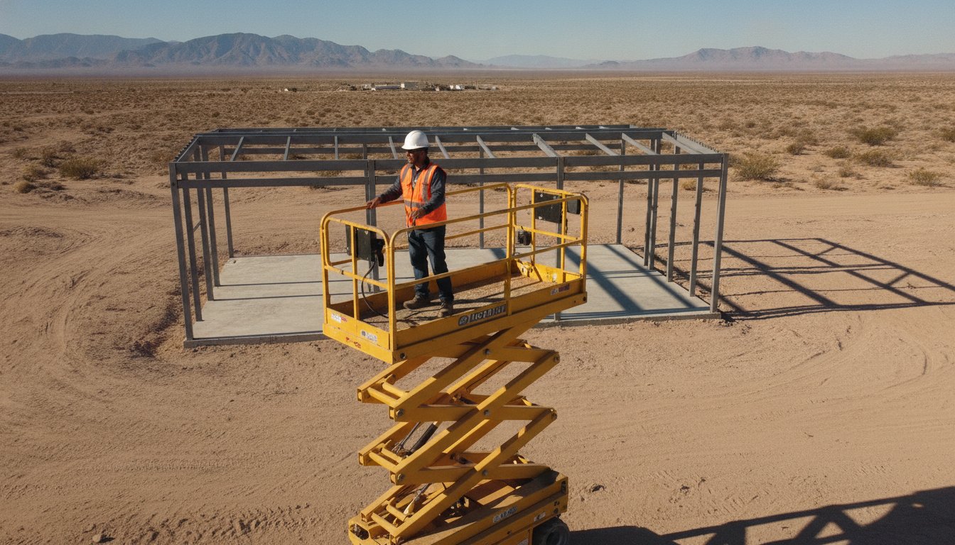 Scissor Lift Rental in Pahrump: The Local Contractor’s Guide (2026)