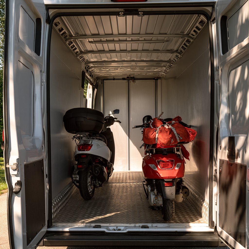 Secure door-to-door scooter transport service across Europe