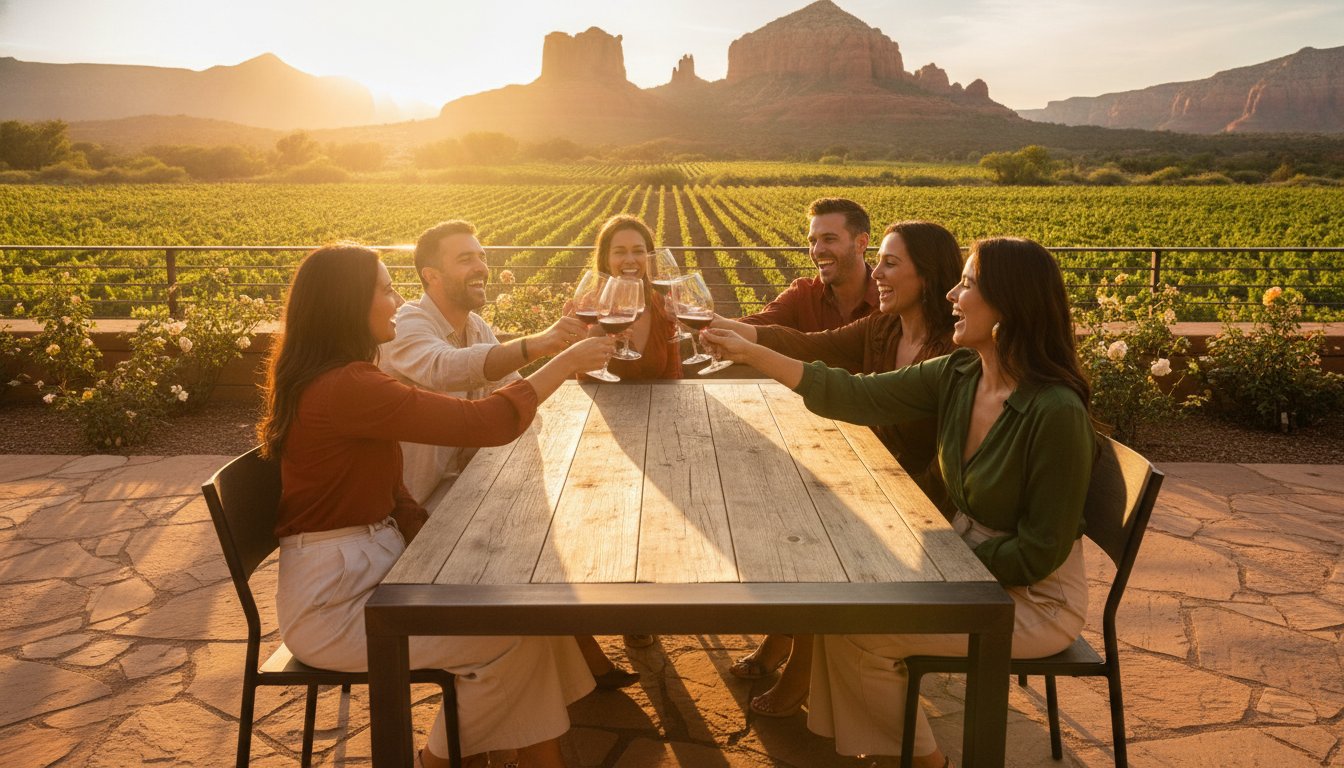 Scottsdale to Sedona Wine Tour: 2026 Arizona Guide
