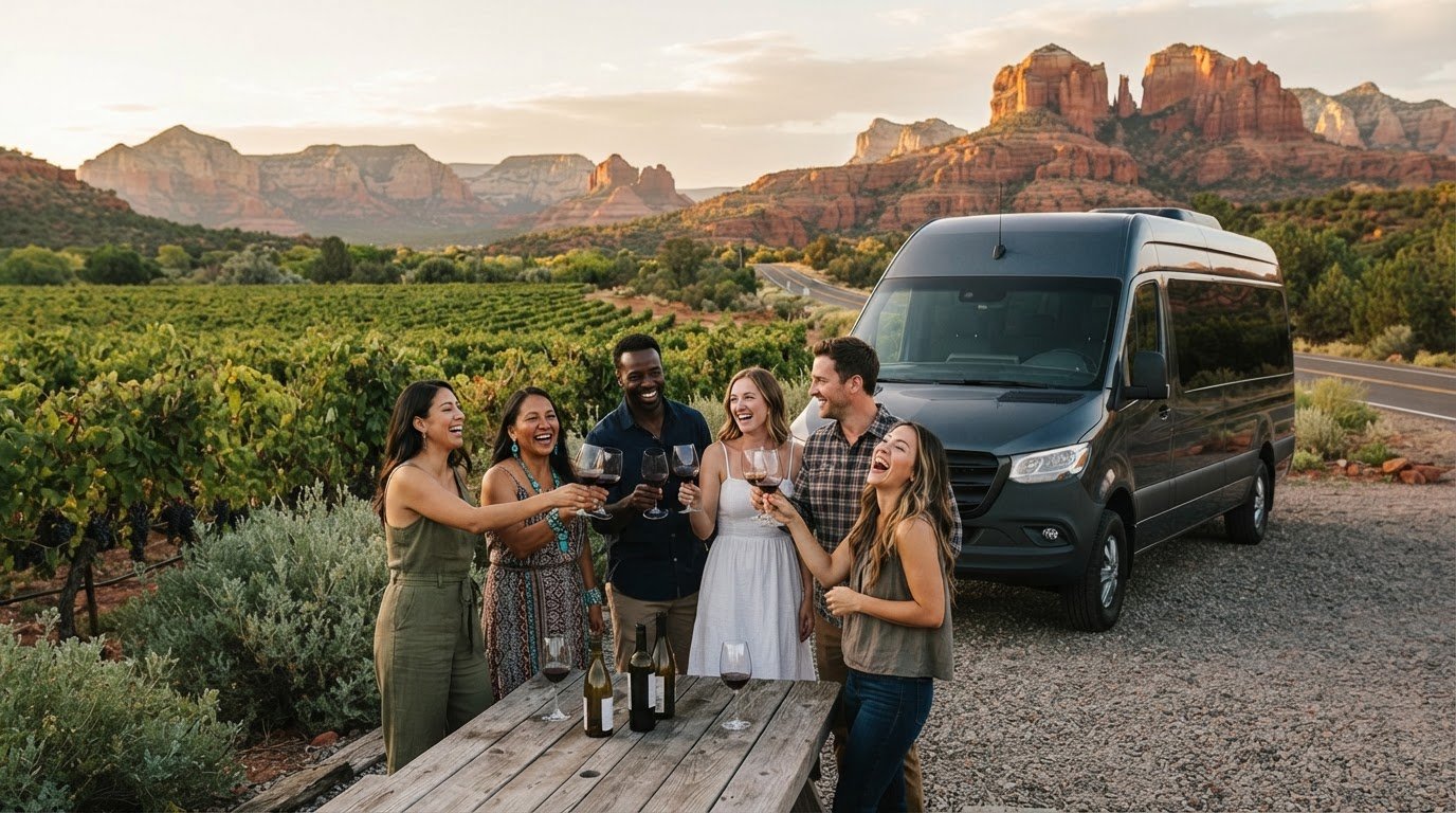 Scottsdale to Sedona Wine Tour Transportation: The 2026 Guide
