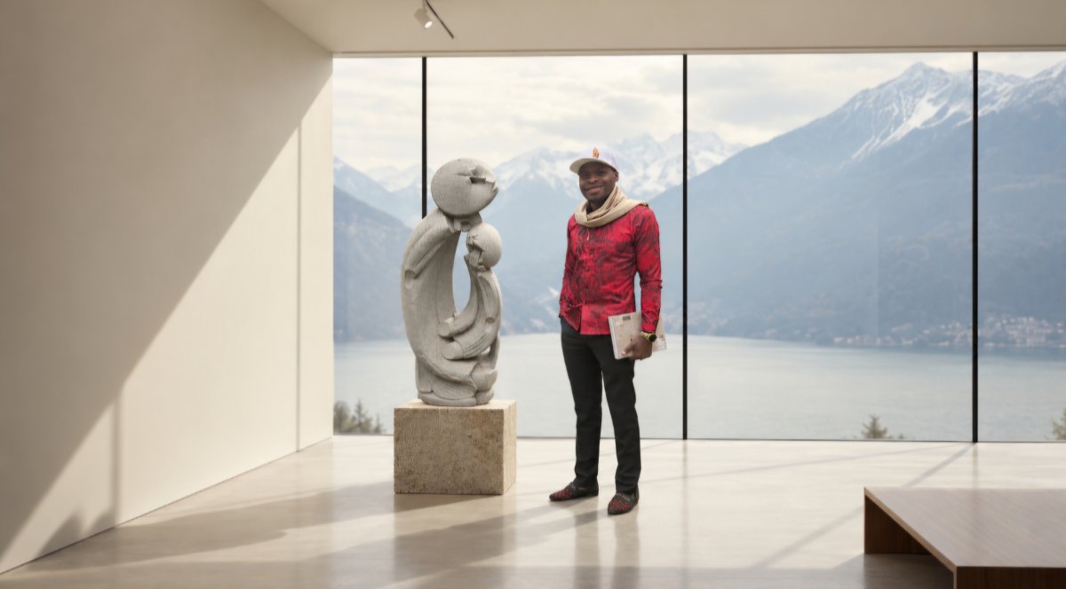 Sculpture from Sampson Kuvenguhwa with Keith Zenda