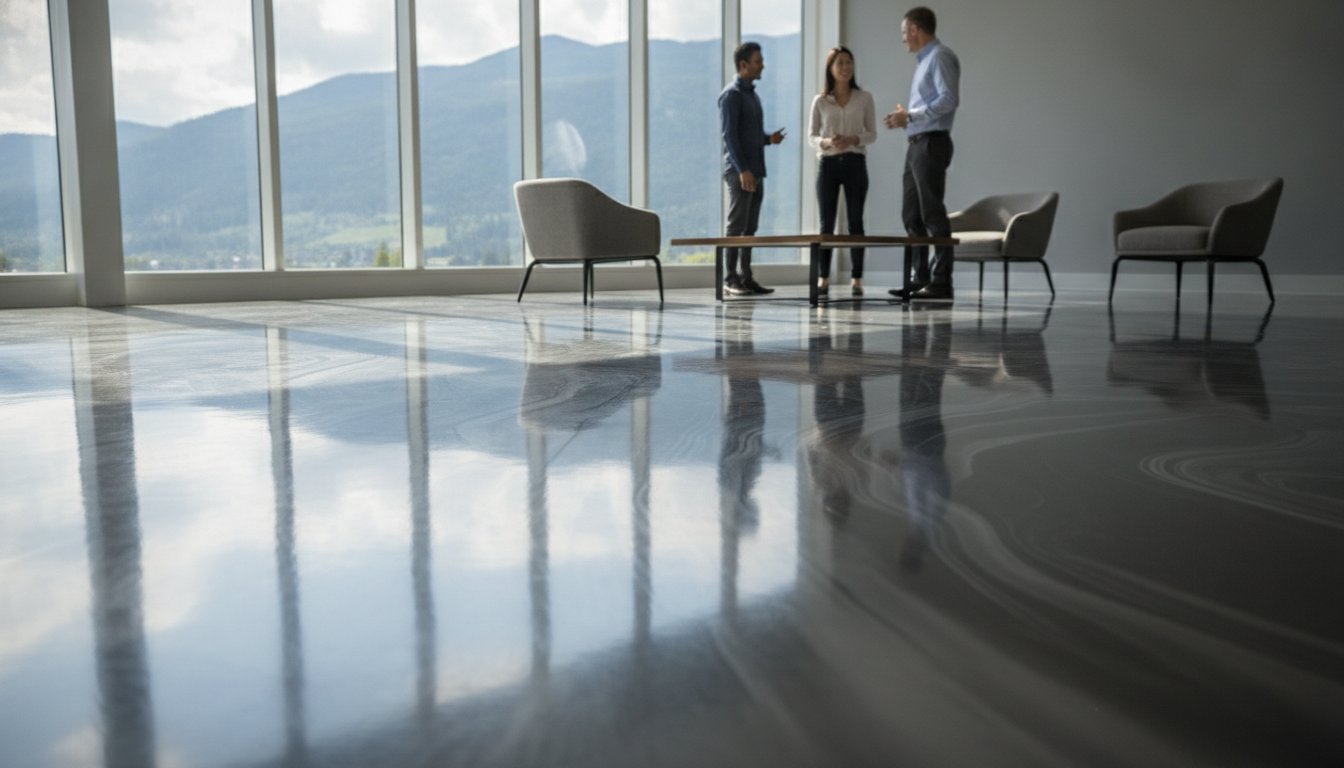Seamless Commercial Flooring Guide for BC Businesses
