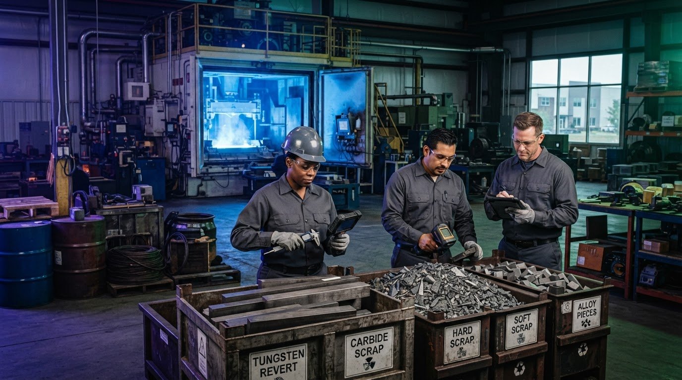 Secondary Tungsten Metal Revert Procurement for Vacuum Arc Remelting