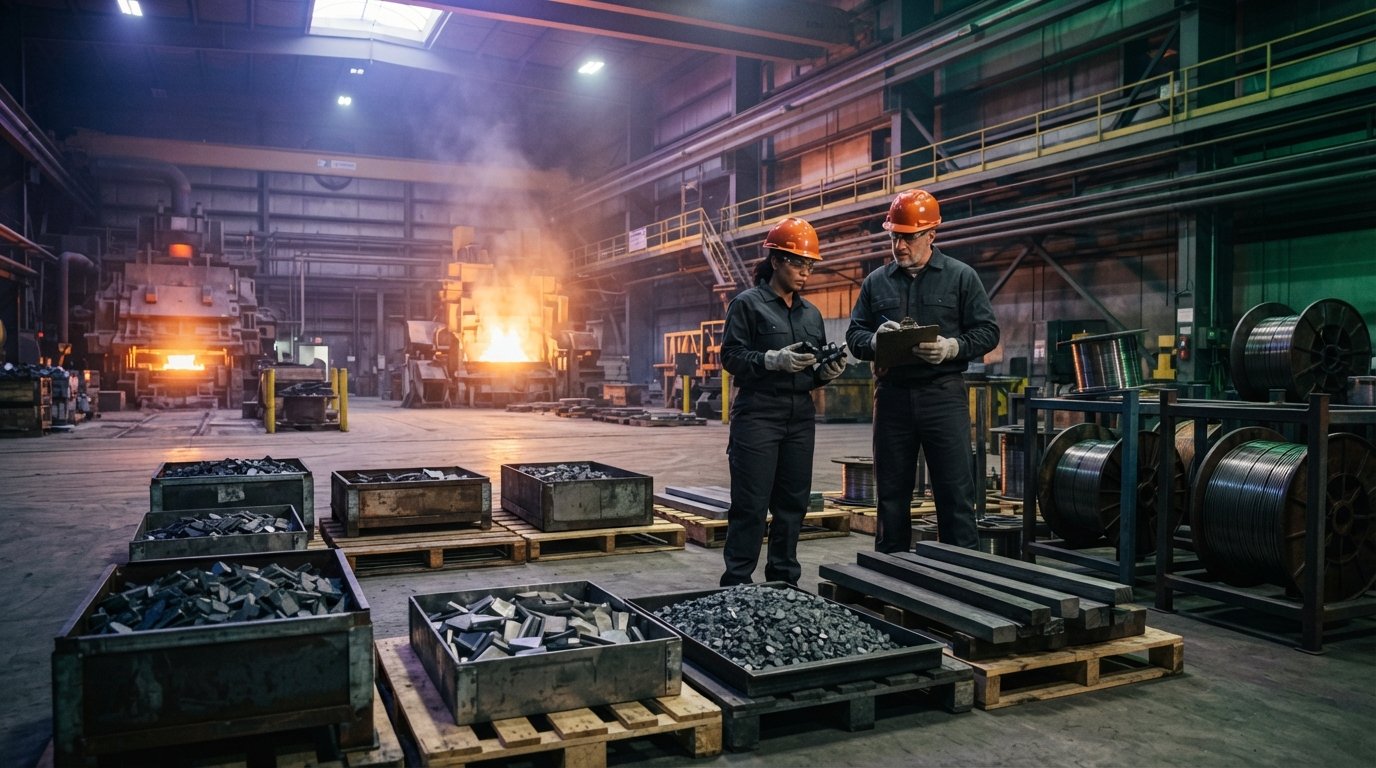 Secondary Tungsten Raw Materials Procurement for Specialty Steel Foundries