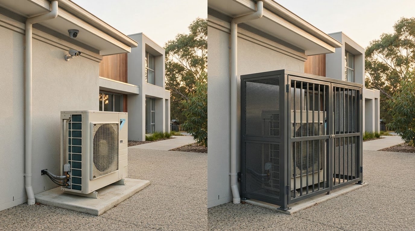 Security Camera vs Physical Cage for an AC Unit: Which Protects Better?