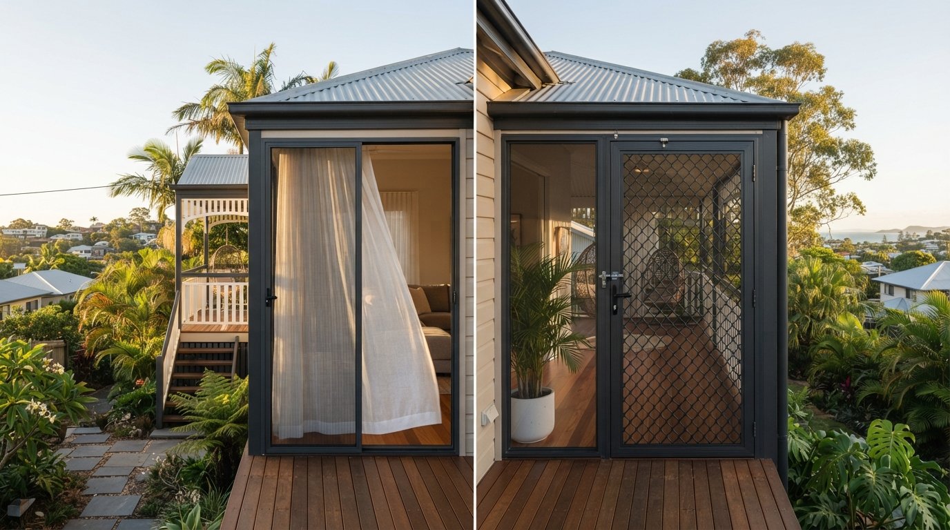Security Screen vs Flyscreen: Understanding the Difference for Your Home