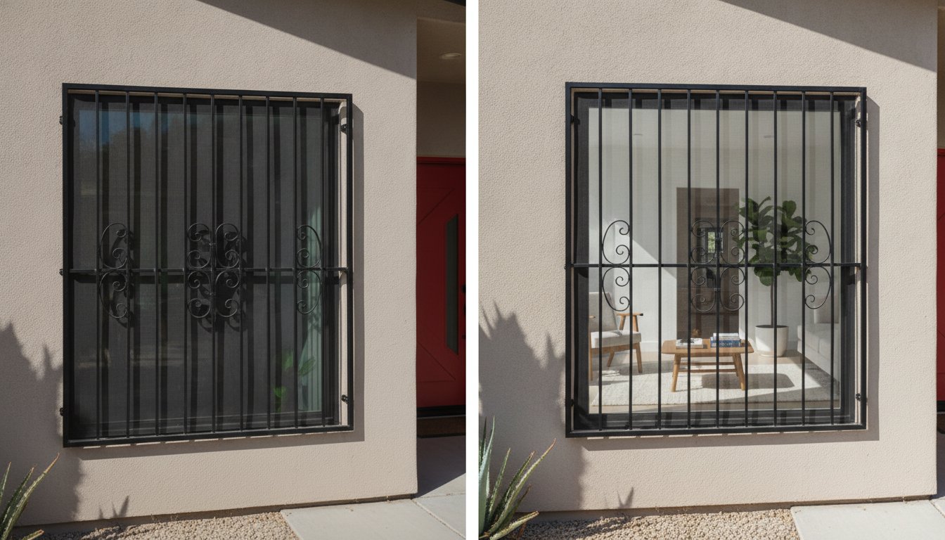 Security Screens vs. Window Bars: The 2026 Homeowner’s Guide to Modern Protection