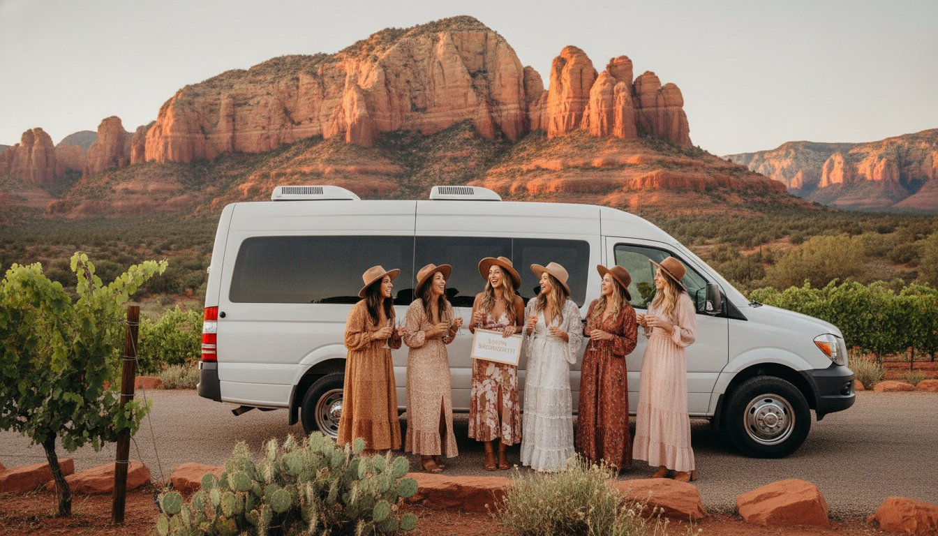 Sedona Bachelorette Party Transportation: The 2026 Planning Guide
