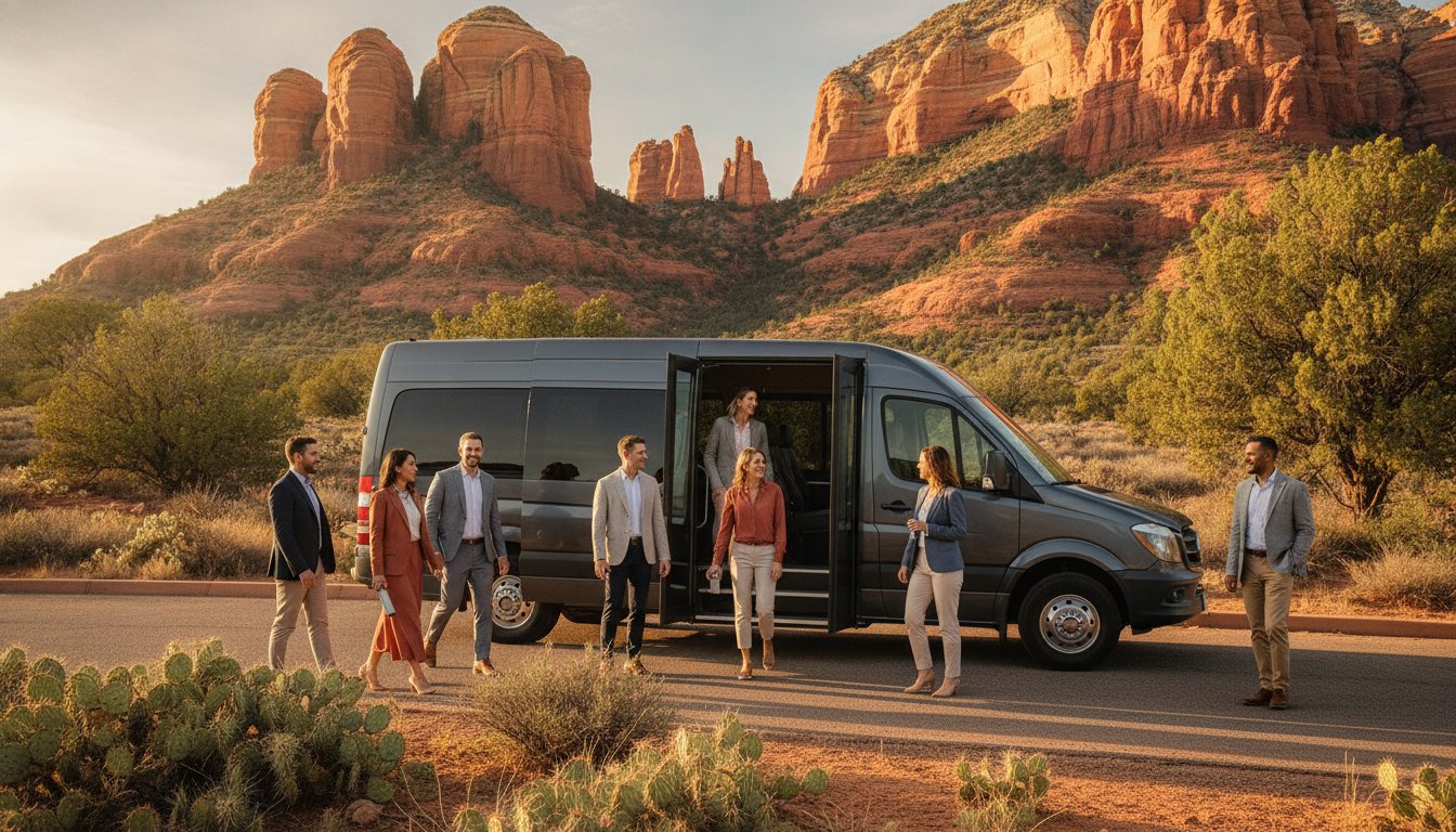 Sedona Corporate Event Transportation: Seamless Logistics for High Desert Retreats