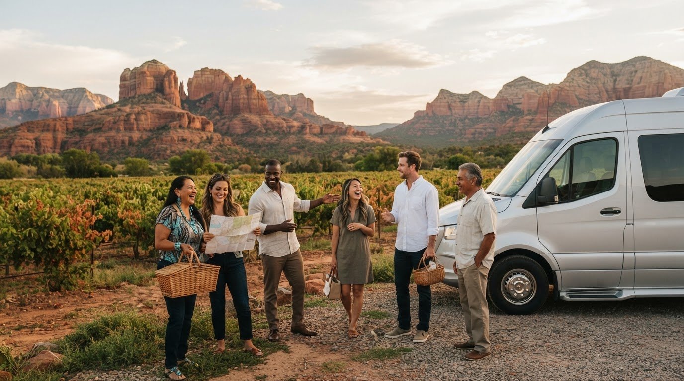 Sedona Group Transportation Services: Plan a Relaxed Group Outing