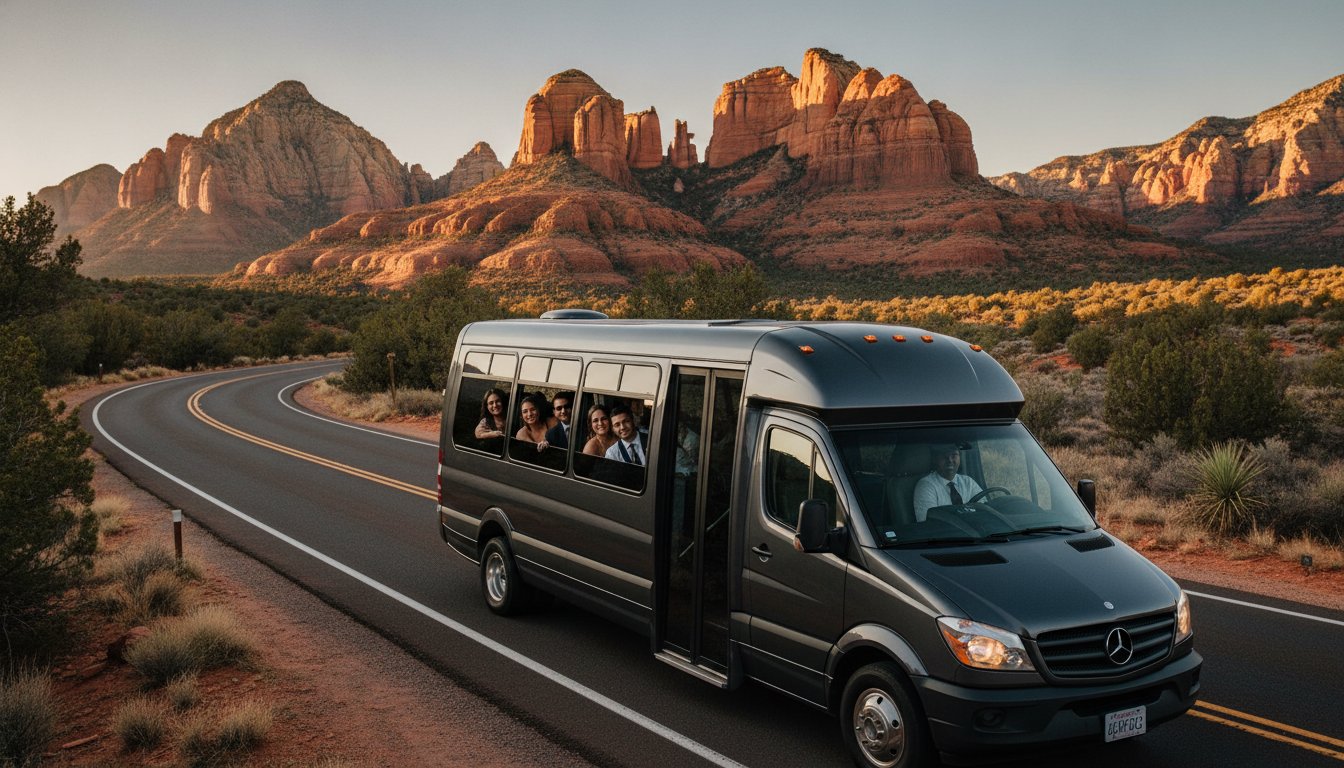 Sedona Wedding Shuttle Service: The 2026 Guide to Seamless Guest Logistics