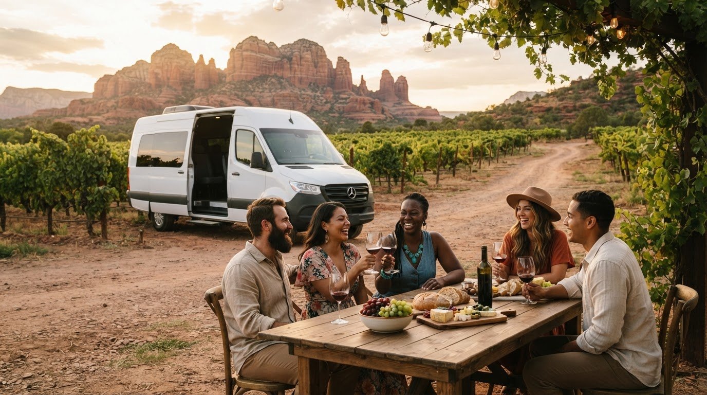 Sedona Wine Tasting Shuttle: Plan a Relaxed Verde Valley Wine Day in 2026