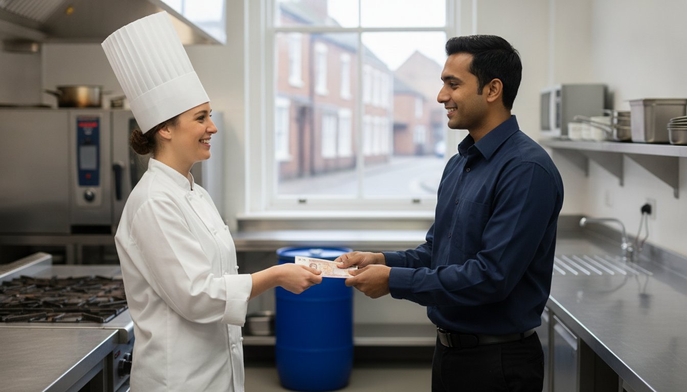 Sell Used Cooking Oil in Kent: Get Paid Cash for Your Kitchen Waste in 2026