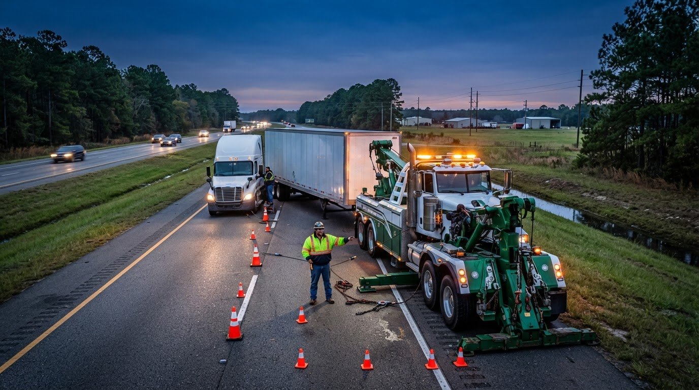 Semi Truck Towing in Dayton: What to Do and Expect