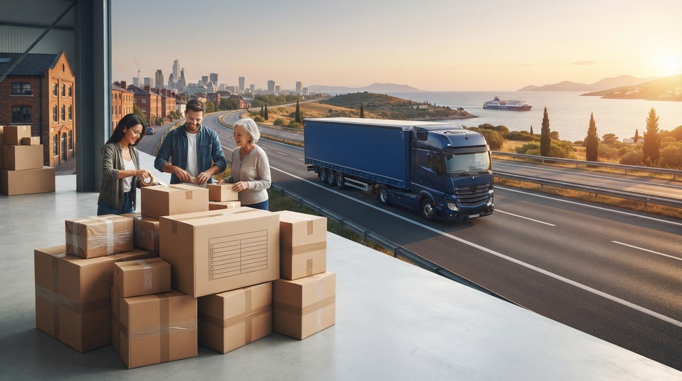 Sending Boxes to Greece from the UK: Your 2026 Guide