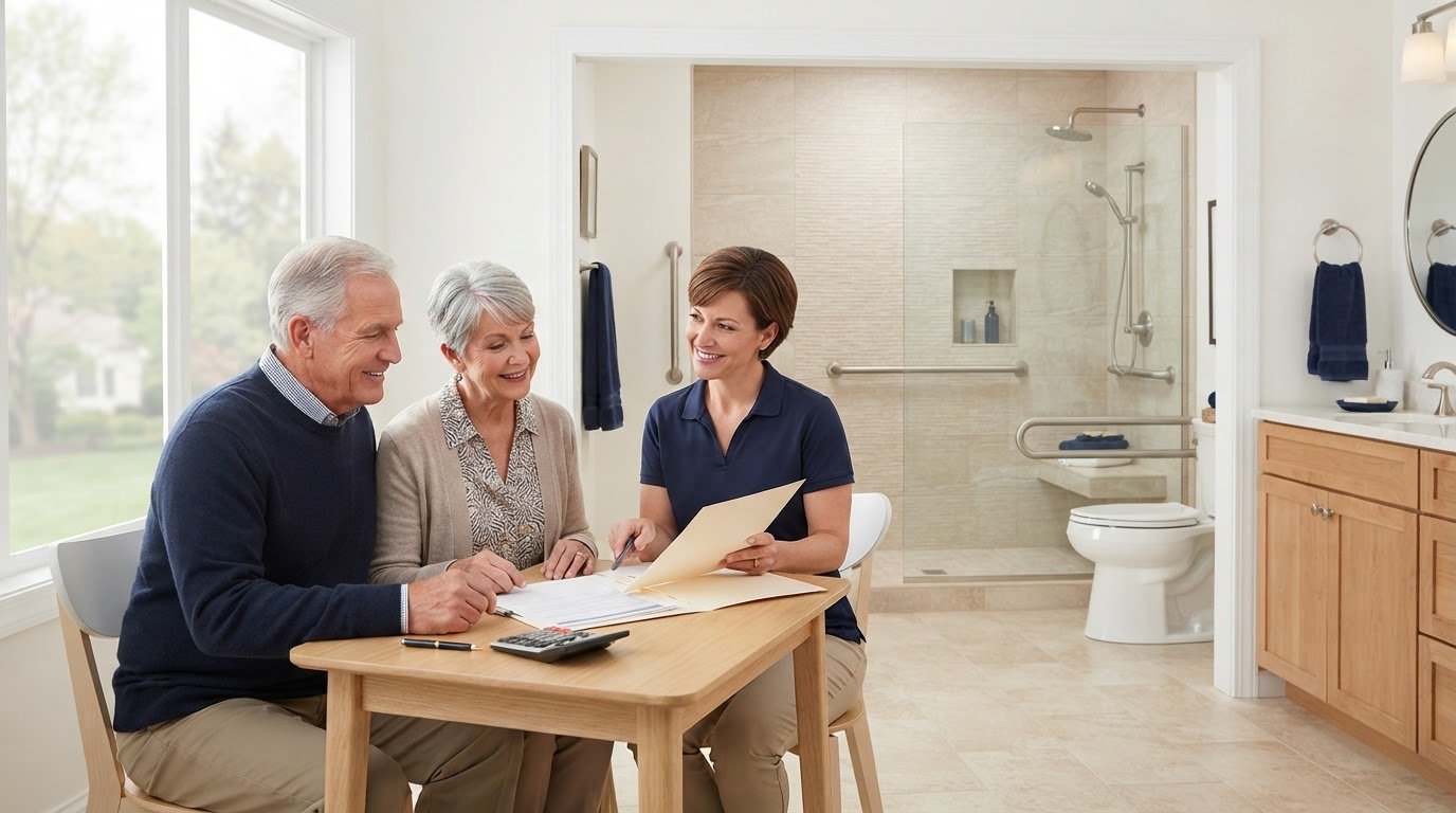 Senior Bathroom Remodel Financing in Chesterfield, VA