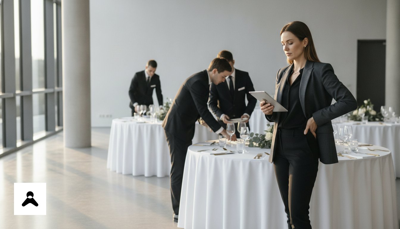 Servicepersonal für dein Event buchen: Der Guide für stressfreie Planung 2026