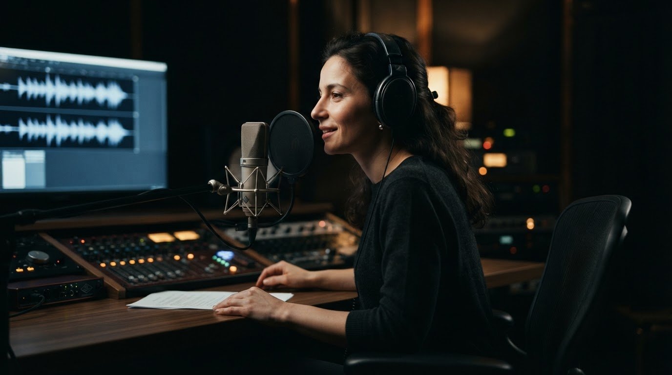 Servicii voice over în limba română pentru reclame și e-learning
