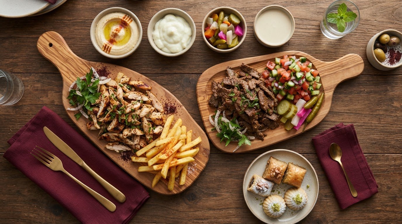 Shawarma Sides and Desserts: How to Build a Balanced Meal