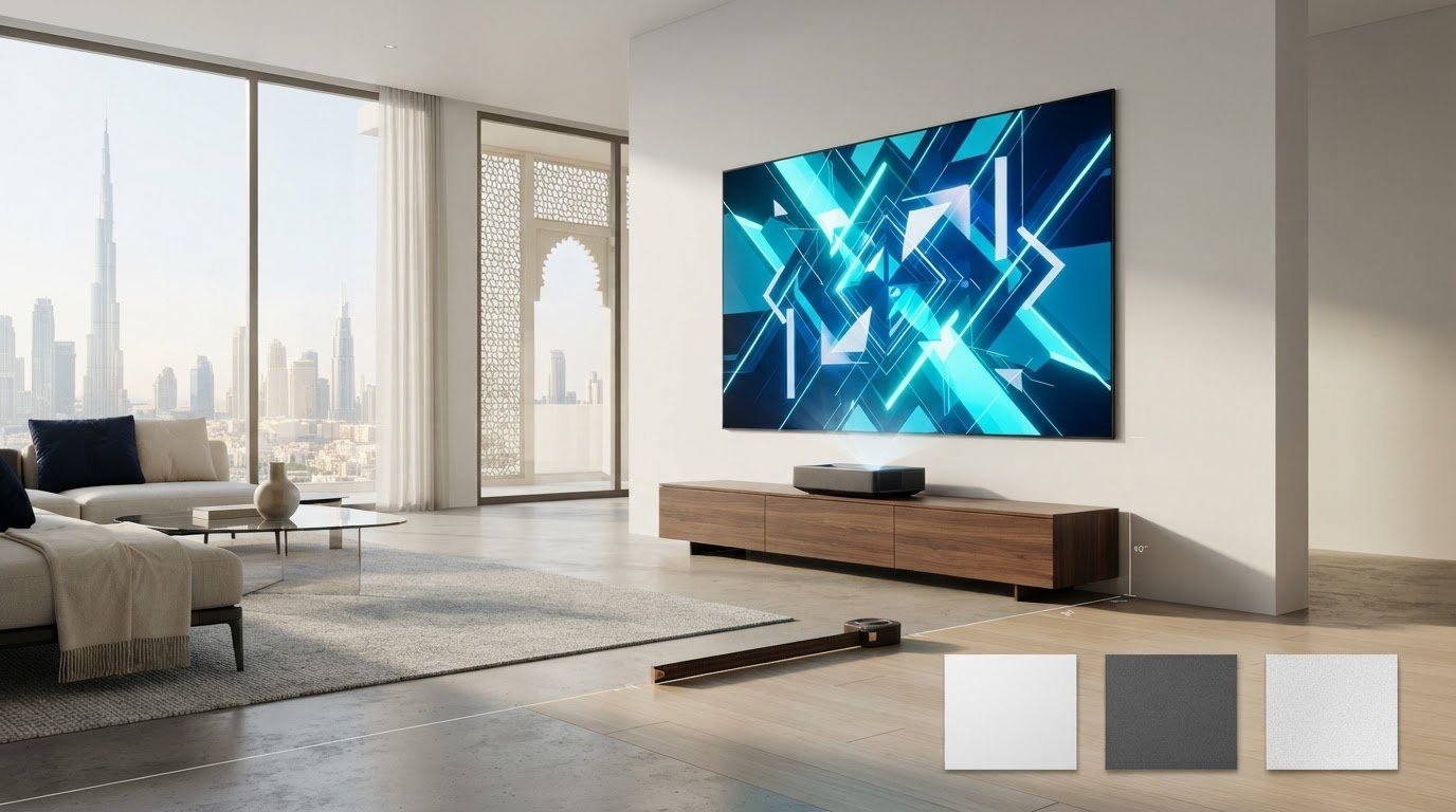 Short Throw Projector Screen UAE: A Practical Selection Guide