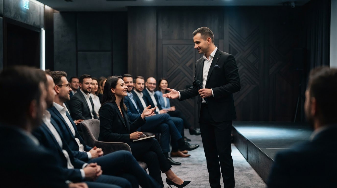 Show interactiv pentru angajați: cum creezi o experiență memorabilă