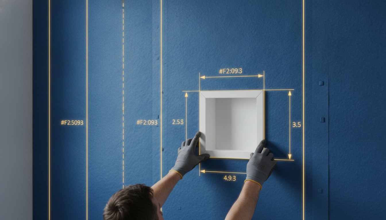 Shower Accessory Placement Guide: Professional Height and Location Standards