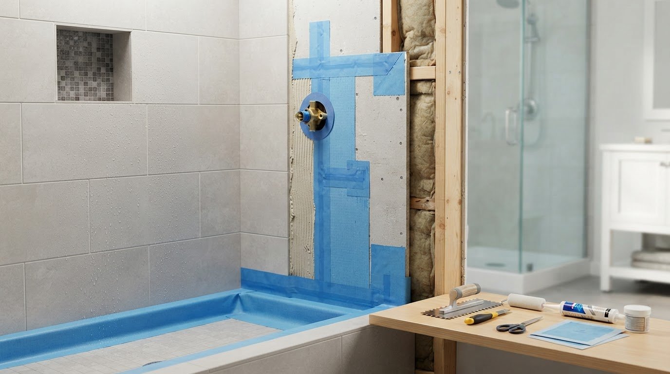 Shower Wall Waterproofing System: How to Build a Continuous, Reliable Assembly