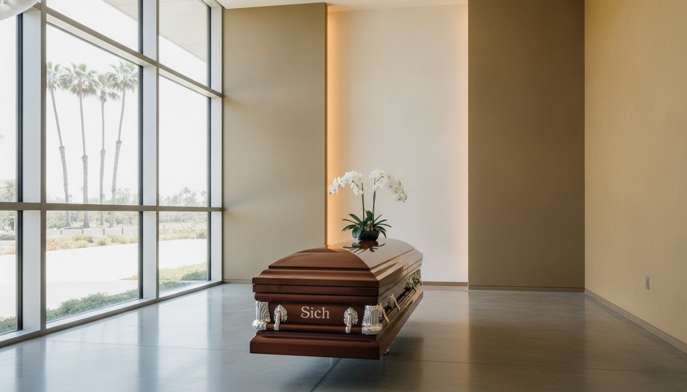 Sich Funeral Caskets for Traditional Garden Grove Services