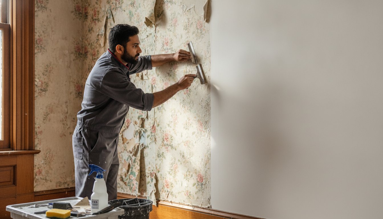 Signs You Need Professional Wallpaper Removal in NJ