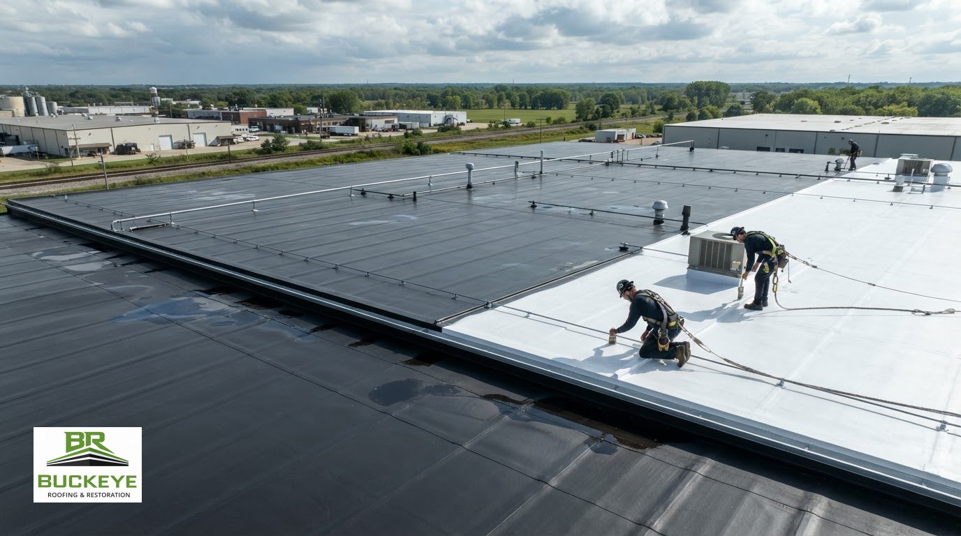 Silicone vs. Acrylic Roof Coatings for Commercial Metal Roof Restoration