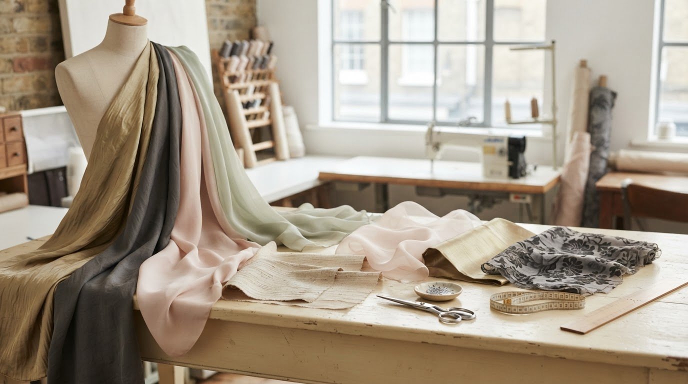 Silk Fabric Types for Dressmaking: A Practical Guide