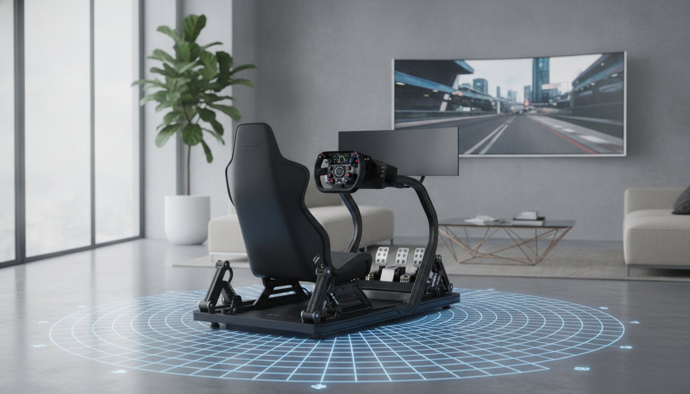 Sim Racing Rig Space Requirements: The 2026 Professional Setup Guide