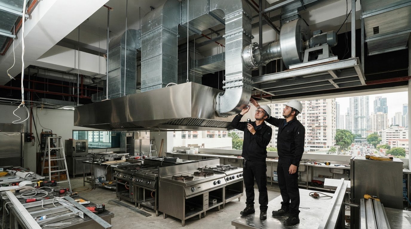 Singapore Central Kitchen Exhaust Installation Guide