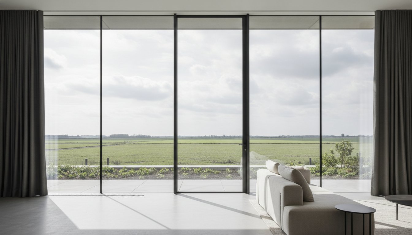 Slanke aluminium kozijnen: de perfecte balans tussen licht en design in 2026