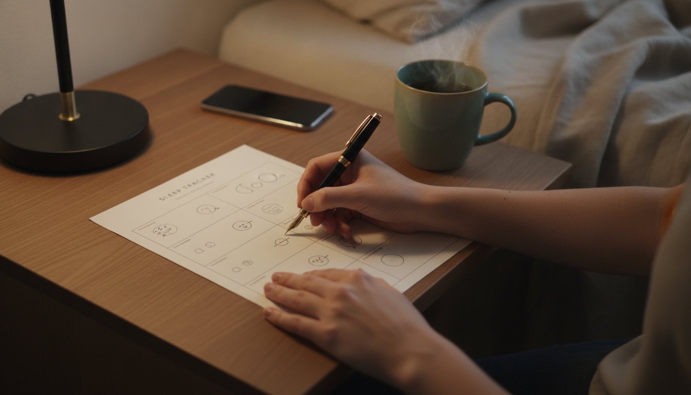 Sleep Tracker Printable: Improve Your Rest Tonight