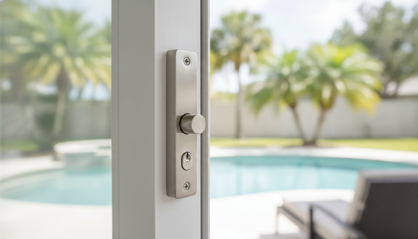 Sliding Glass Door Lock Replacement in Naples: Security Upgrades for 2026