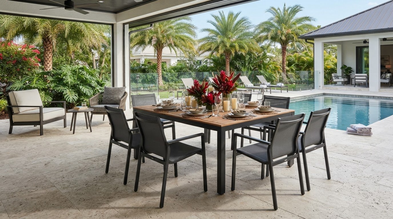 Sling Patio Dining Chairs in Sarasota, FL: A Guide to Choosing the Right Seats